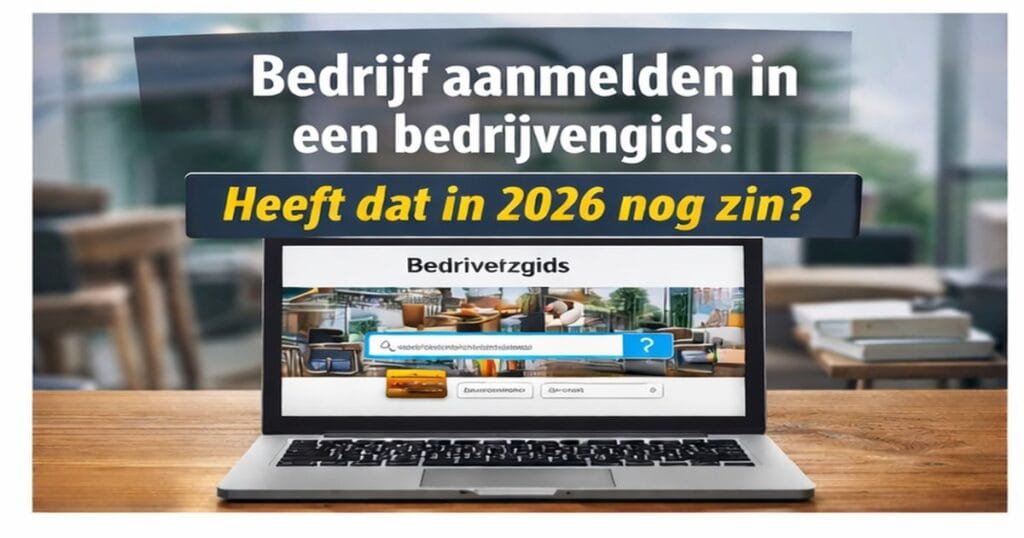 Bedrijf aanmelden in een bedrijvengids